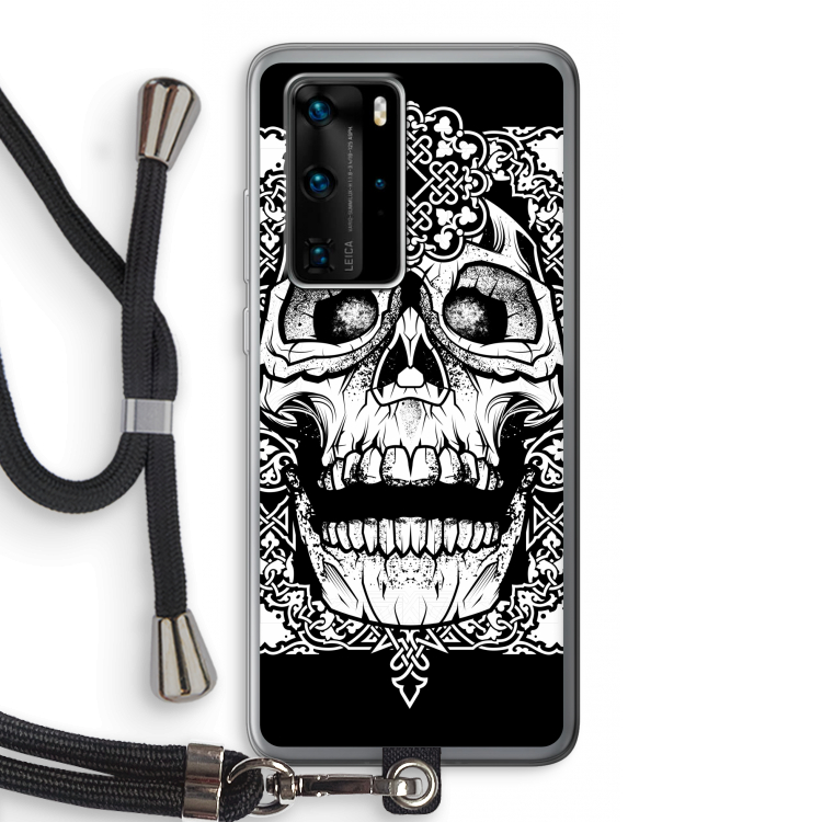 Seek & Destroy: Huawei P40 Pro Transparant Hoesje met koord
