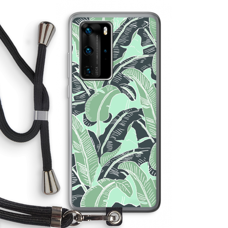 This Sh*t Is Bananas: Huawei P40 Pro Transparant Hoesje met koord