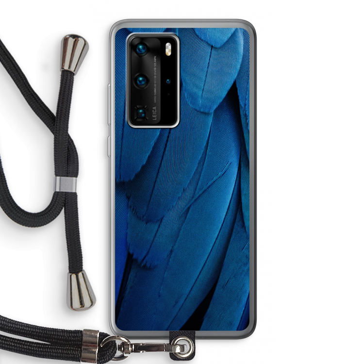 Pauw: Huawei P40 Pro Transparant Hoesje met koord