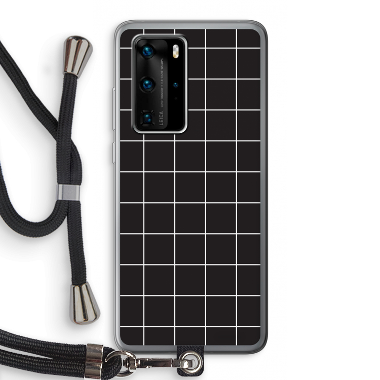 Rooster 2: Huawei P40 Pro Transparant Hoesje met koord