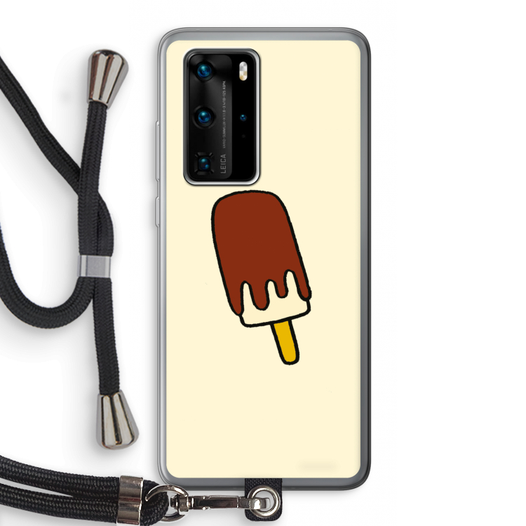 Frisco: Huawei P40 Pro Transparant Hoesje met koord