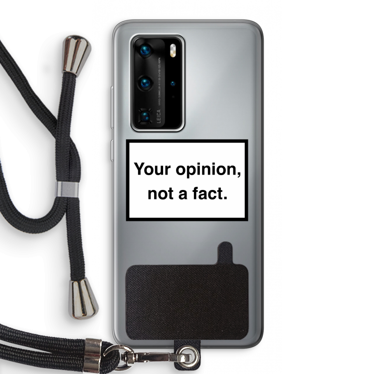 Your opinion: Huawei P40 Pro Transparant Hoesje met koord