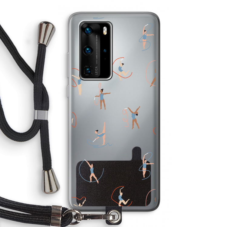 Dancing #3: Huawei P40 Pro Transparant Hoesje met koord