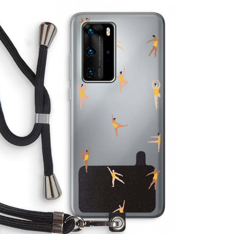 Dans #2: Huawei P40 Pro Transparant Hoesje met koord
