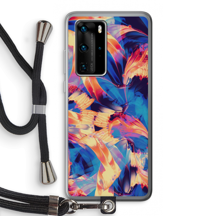 Tuesday Night: Huawei P40 Pro Transparant Hoesje met koord