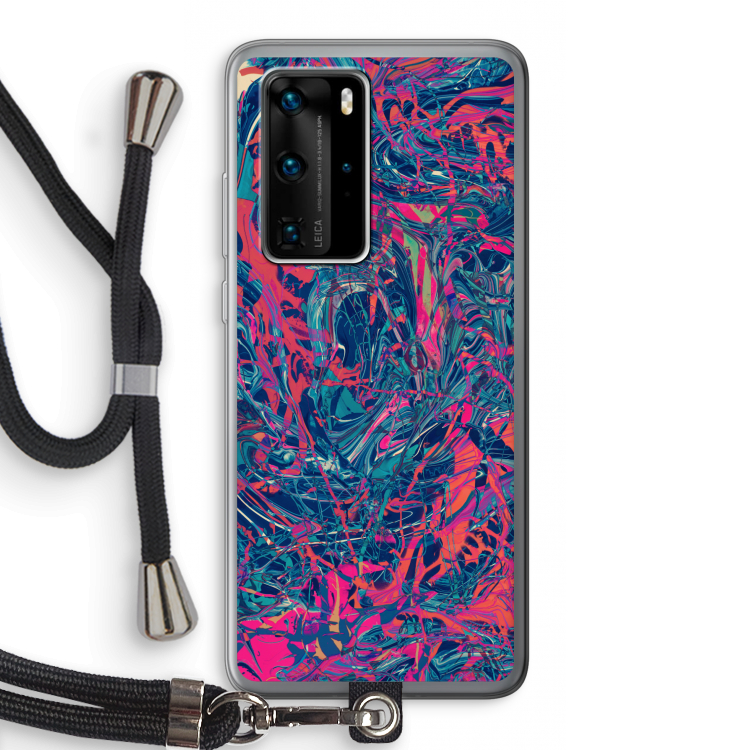 Sleeping Dreams: Huawei P40 Pro Transparant Hoesje met koord