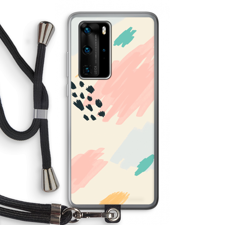 Sunday Chillings: Huawei P40 Pro Transparant Hoesje met koord