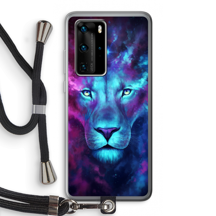 Firstborn: Huawei P40 Pro Transparant Hoesje met koord