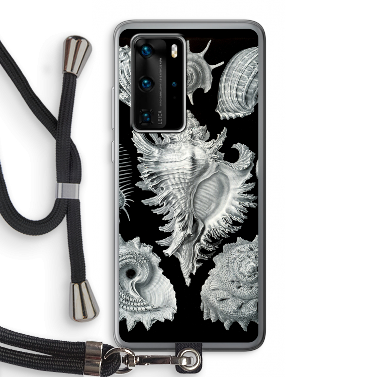 Haeckel Prosobranchia: Huawei P40 Pro Transparant Hoesje met koord