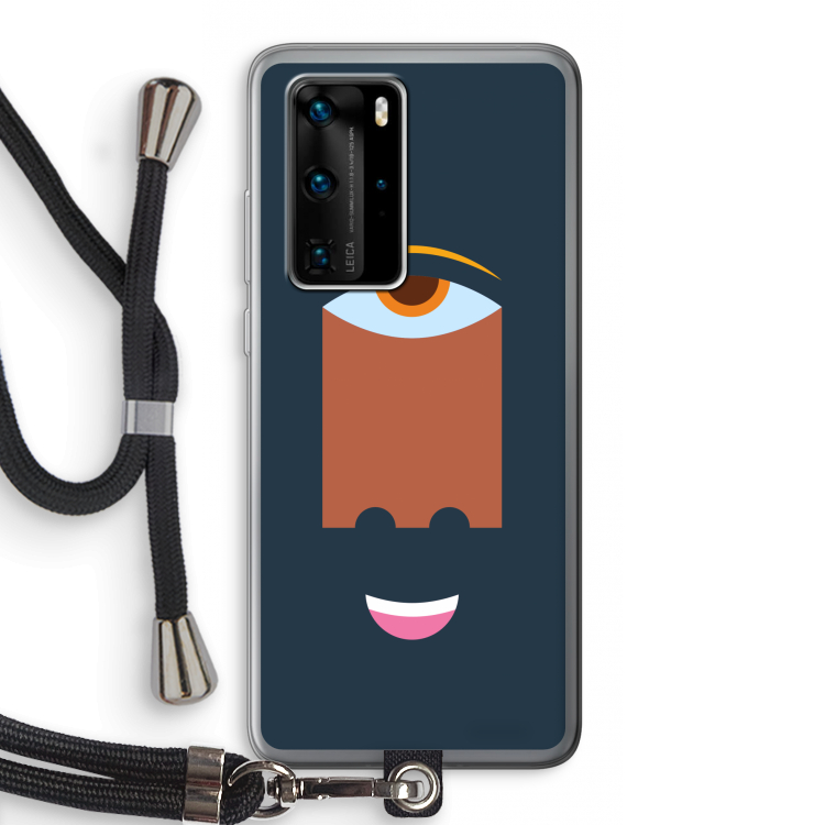 Mono M: Huawei P40 Pro Transparant Hoesje met koord