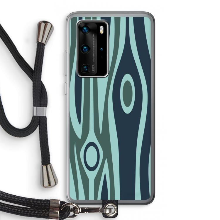 Bast B: Huawei P40 Pro Transparant Hoesje met koord