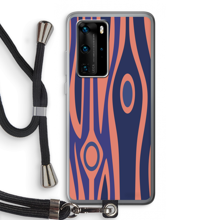 Bast A: Huawei P40 Pro Transparant Hoesje met koord
