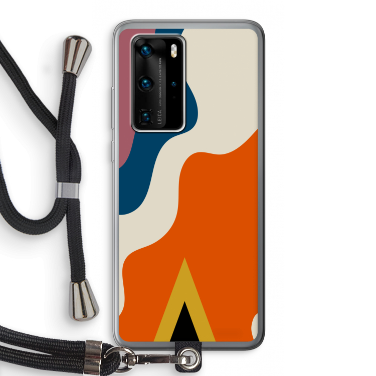 Noor A: Huawei P40 Pro Transparant Hoesje met koord