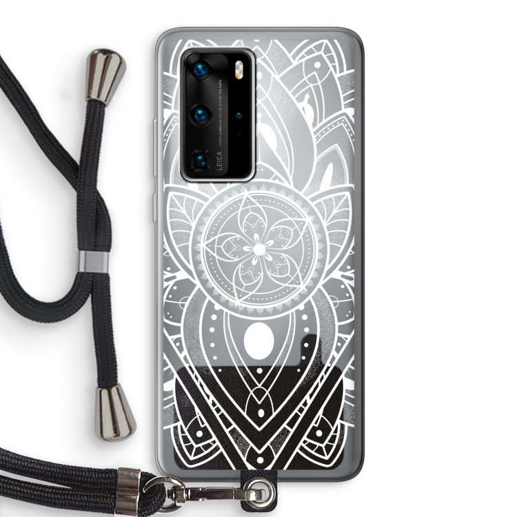 It's Complicated: Huawei P40 Pro Transparant Hoesje met koord