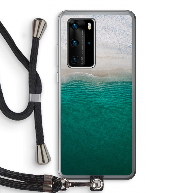 Stranded: Huawei P40 Pro Transparant Hoesje met koord