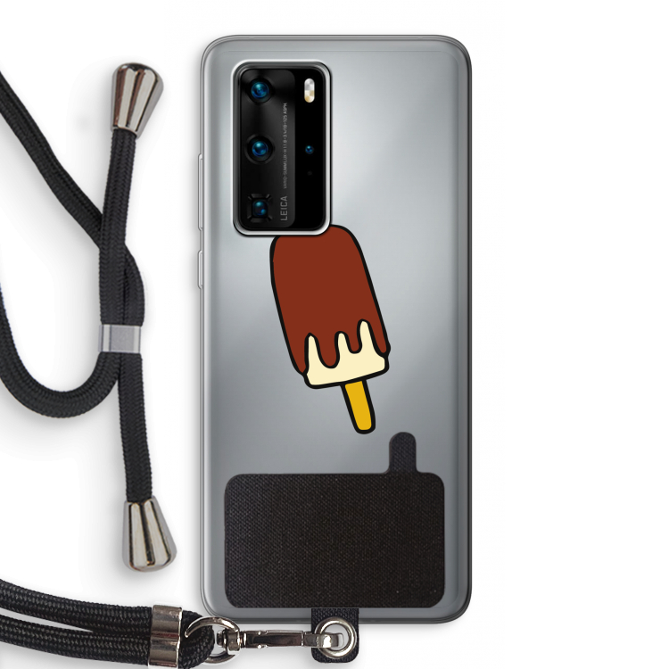 Frisco: Huawei P40 Pro Transparant Hoesje met koord
