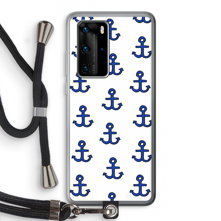 Ankers: Huawei P40 Pro Transparant Hoesje met koord