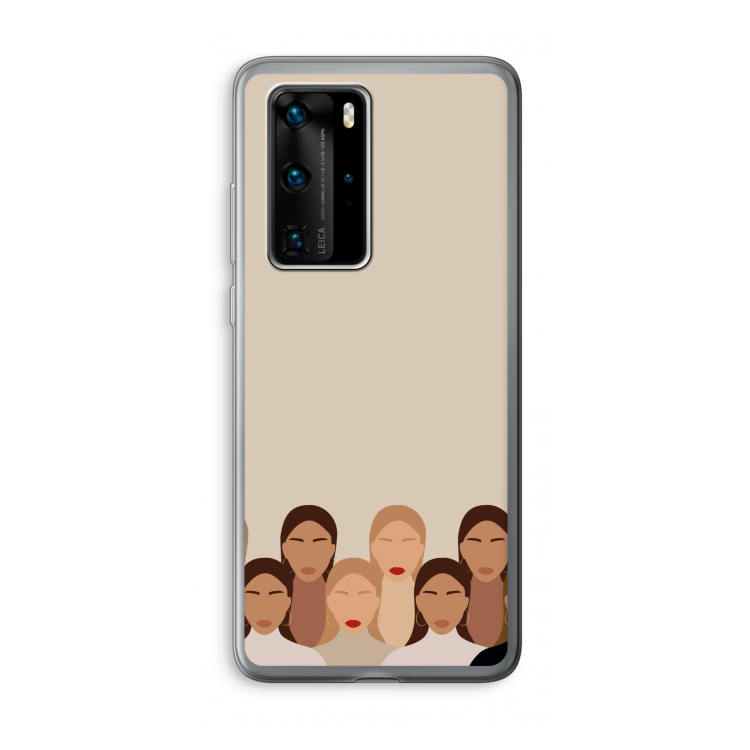 Girls girls girls: Huawei P40 Pro Transparant Hoesje