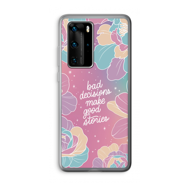 Good stories: Huawei P40 Pro Transparant Hoesje