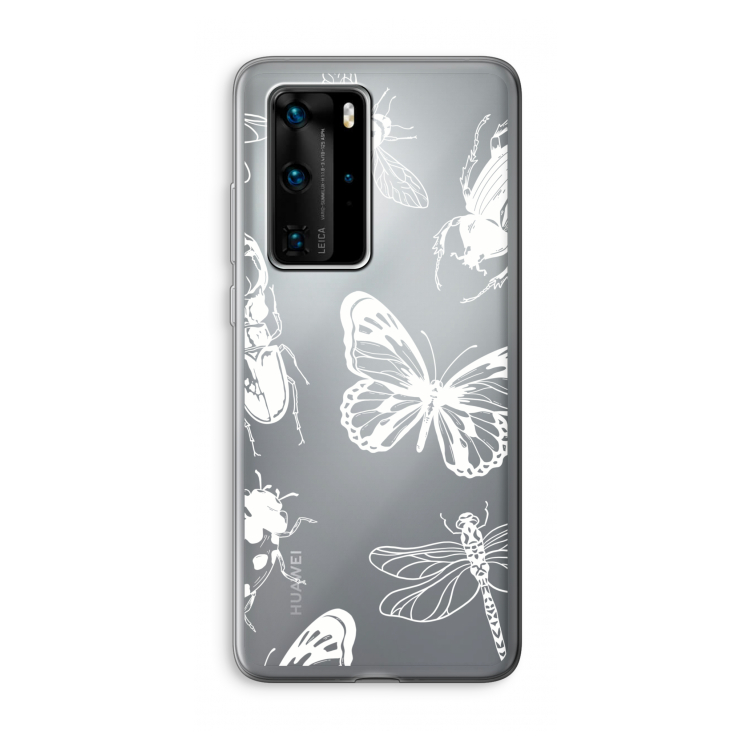 Tiny Bugs: Huawei P40 Pro Transparant Hoesje