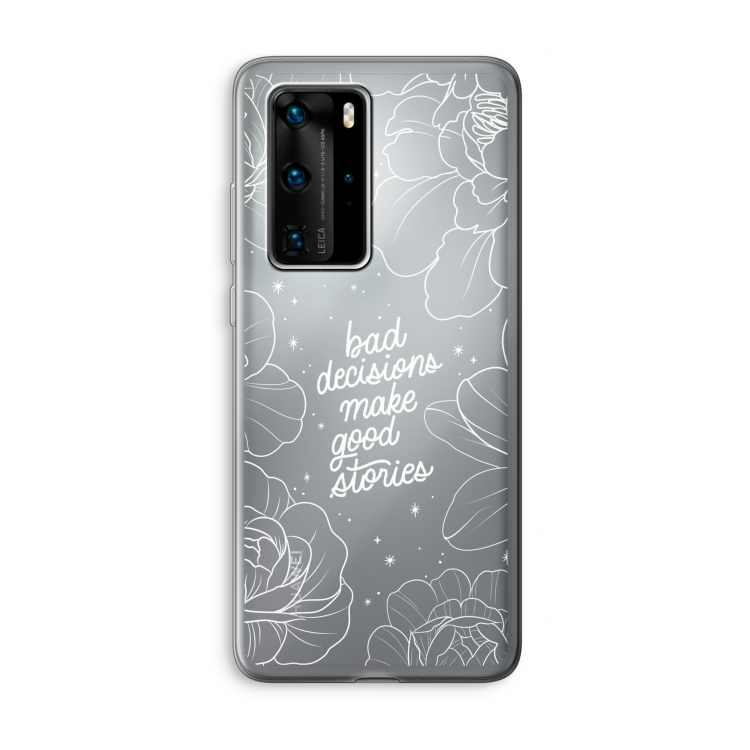 Good stories: Huawei P40 Pro Transparant Hoesje