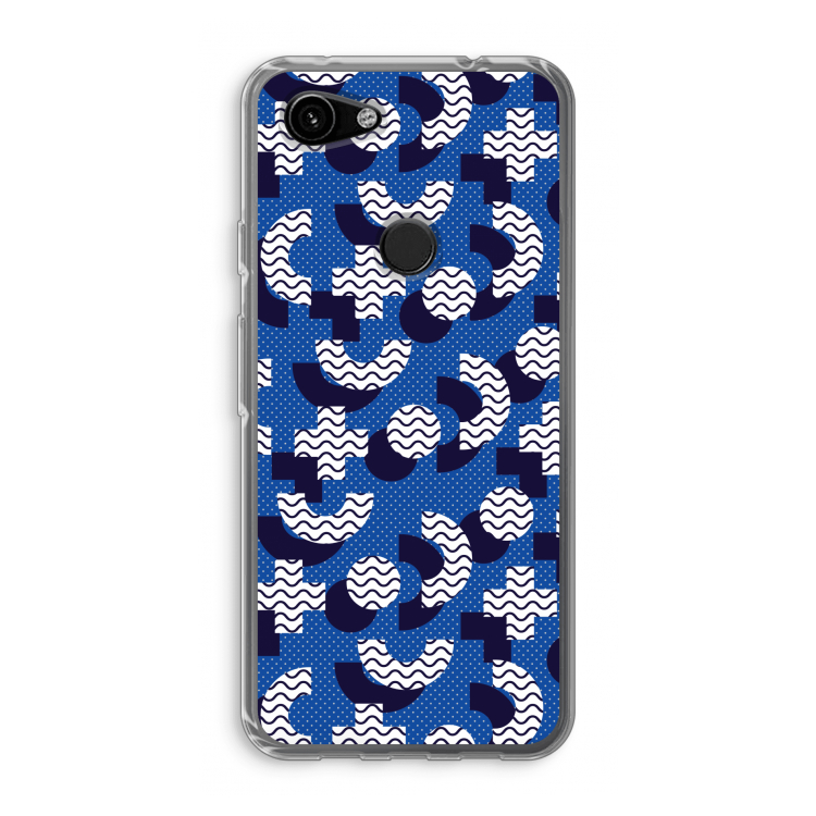 8-bit N°5: Google Pixel 3a Transparant Hoesje