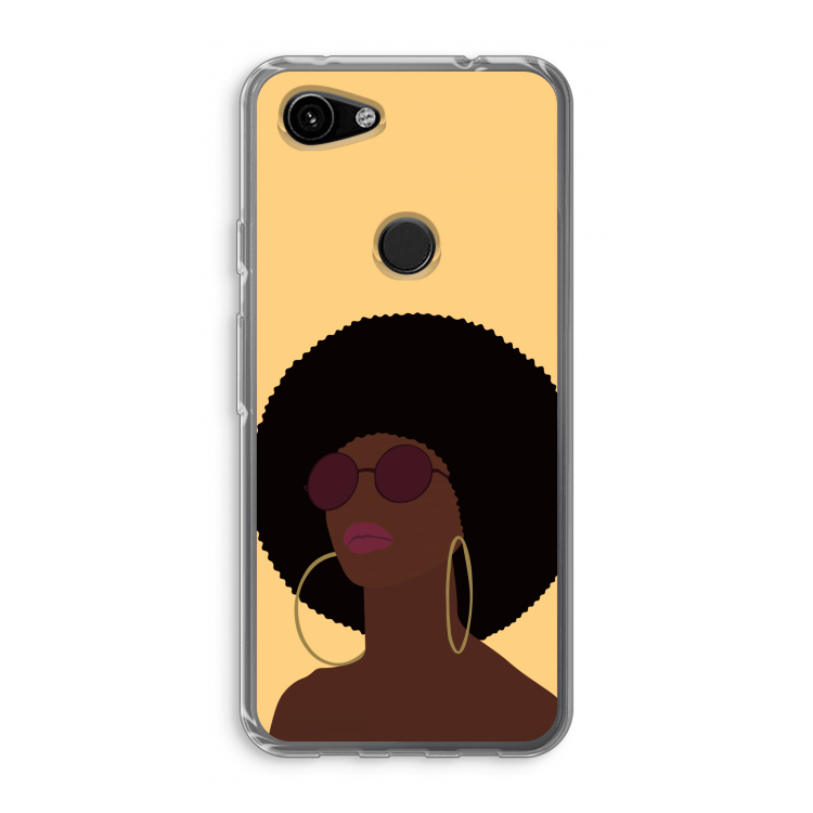 Golden hour: Google Pixel 3a Transparant Hoesje