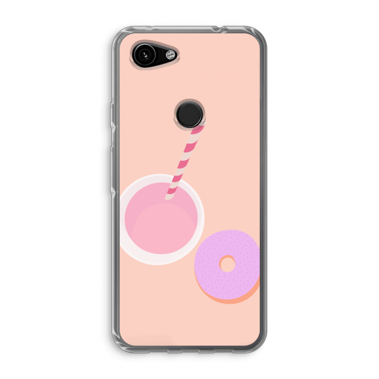 Donut: Google Pixel 3a Transparant Hoesje