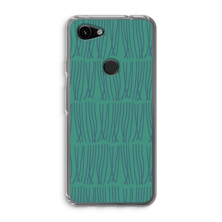 Swirls: Google Pixel 3a Transparant Hoesje