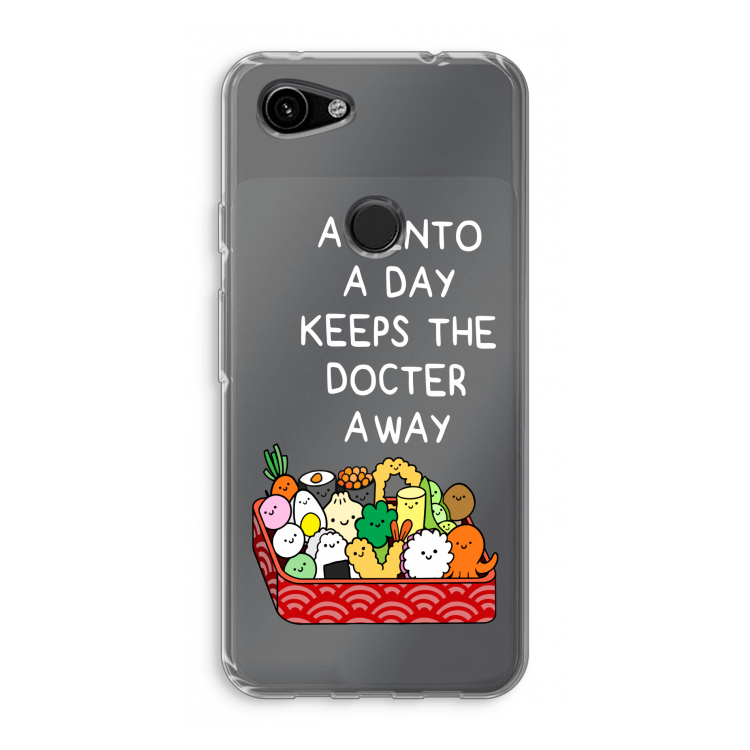 Bento a day: Google Pixel 3a Transparant Hoesje