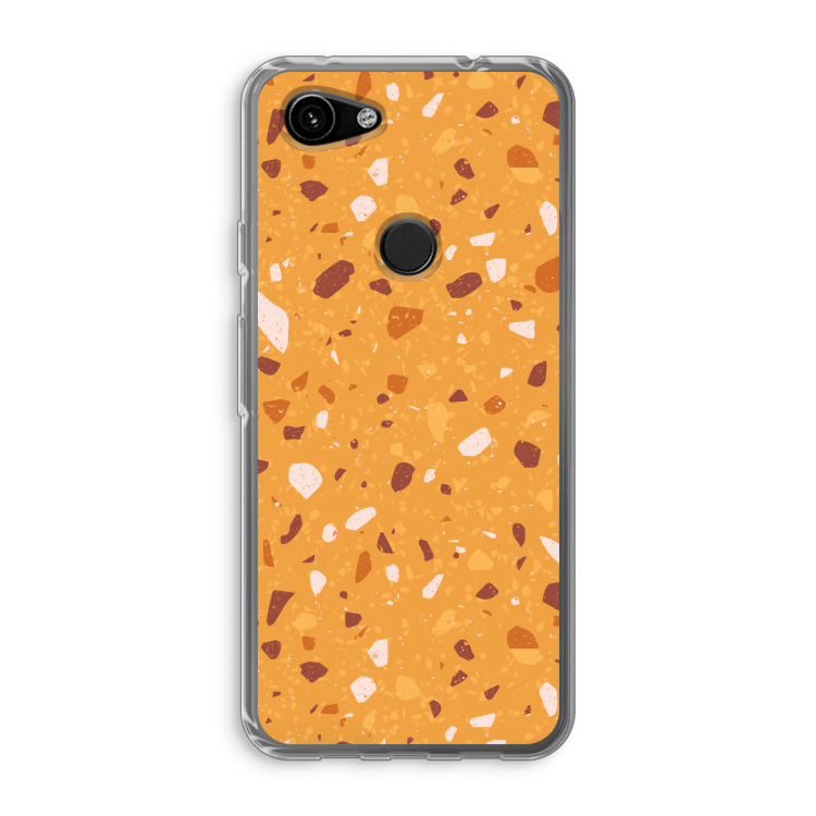 Terrazzo N°24: Google Pixel 3a Transparant Hoesje