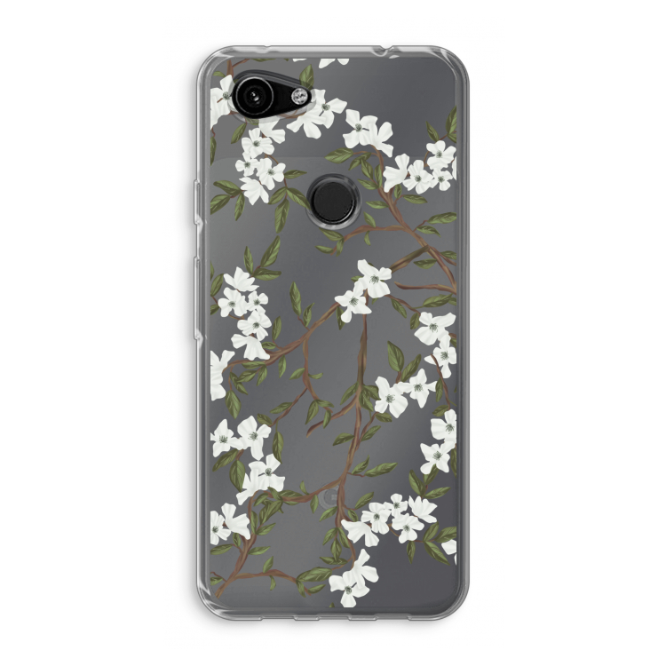 Blossoming spring: Google Pixel 3a Transparant Hoesje