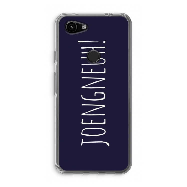 Joengneuh!: Google Pixel 3a Transparant Hoesje