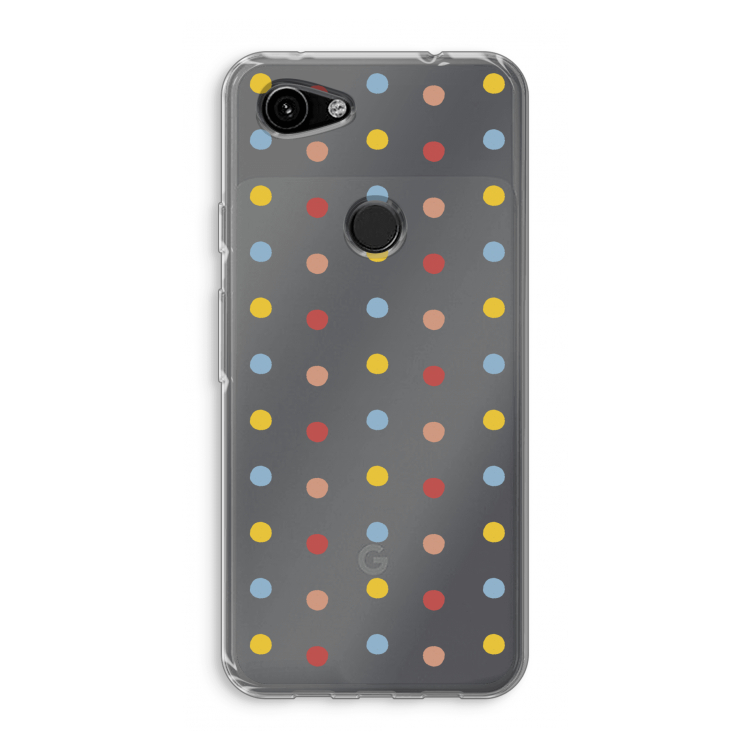 Bollen: Google Pixel 3a Transparant Hoesje