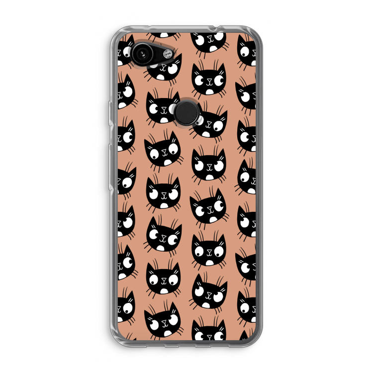 Kat: Google Pixel 3a Transparant Hoesje