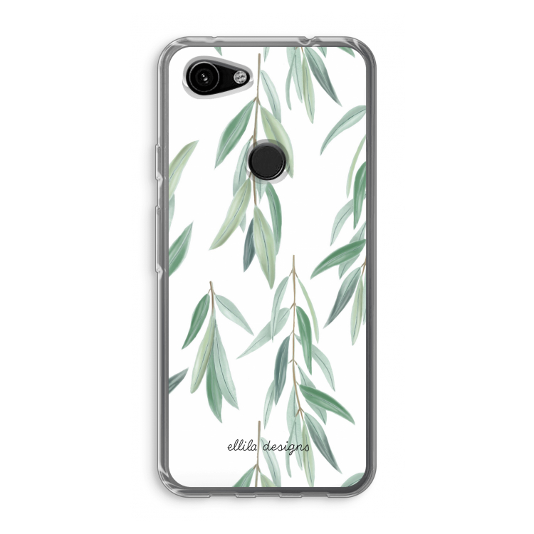 Branch up your life: Google Pixel 3a Transparant Hoesje