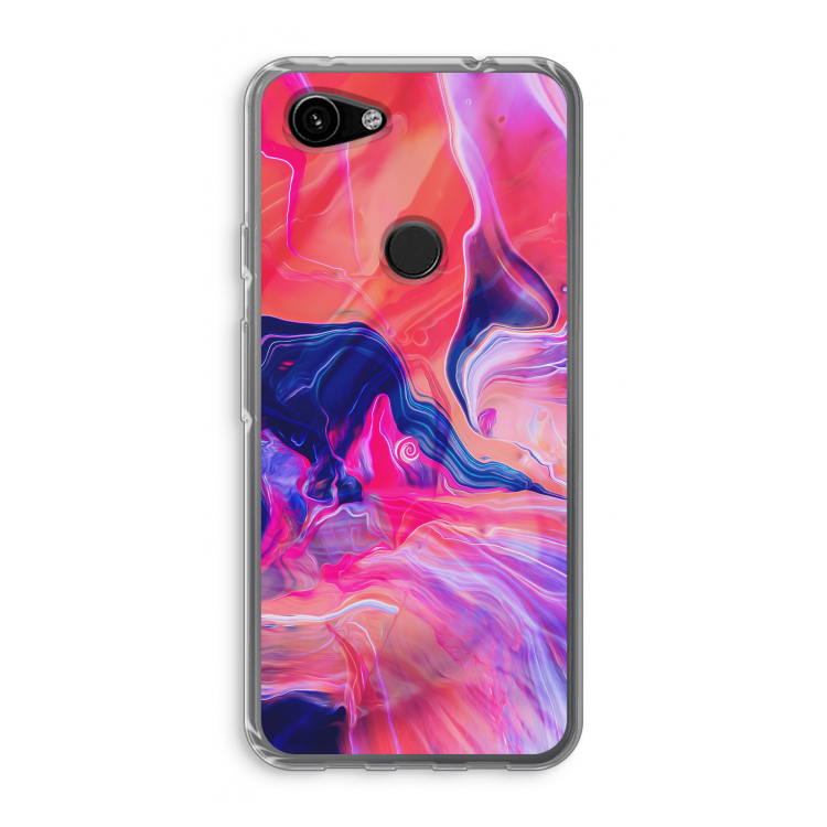 Earth And Ocean: Google Pixel 3a Transparant Hoesje