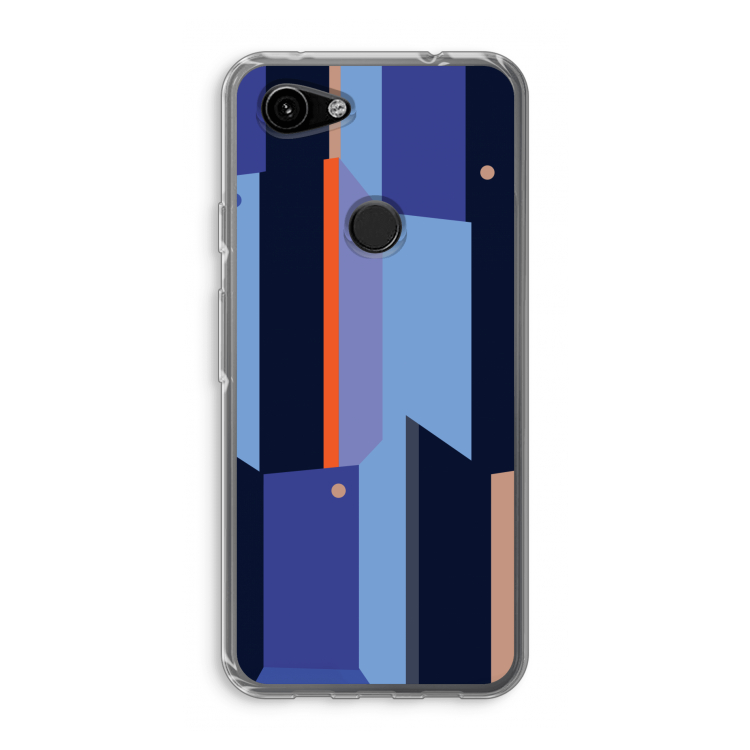 Gestalte 3: Google Pixel 3a Transparant Hoesje