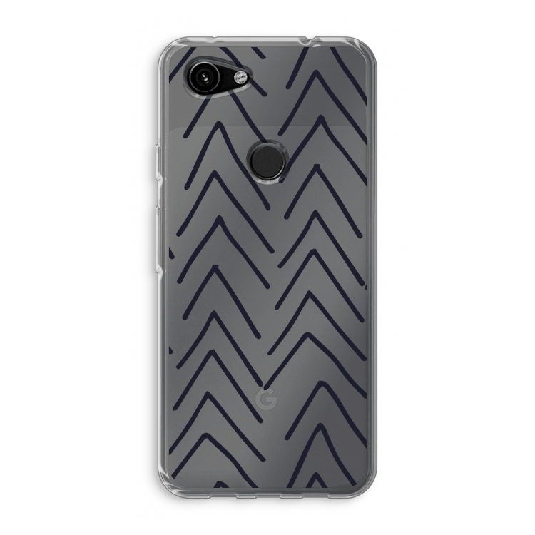 Marrakech Arrows: Google Pixel 3a Transparant Hoesje