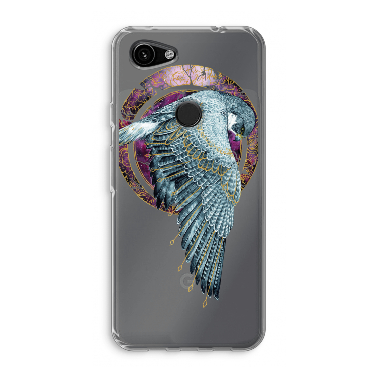 Golden Falcon: Google Pixel 3a Transparant Hoesje