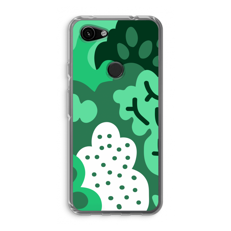 Bushes: Google Pixel 3a Transparant Hoesje