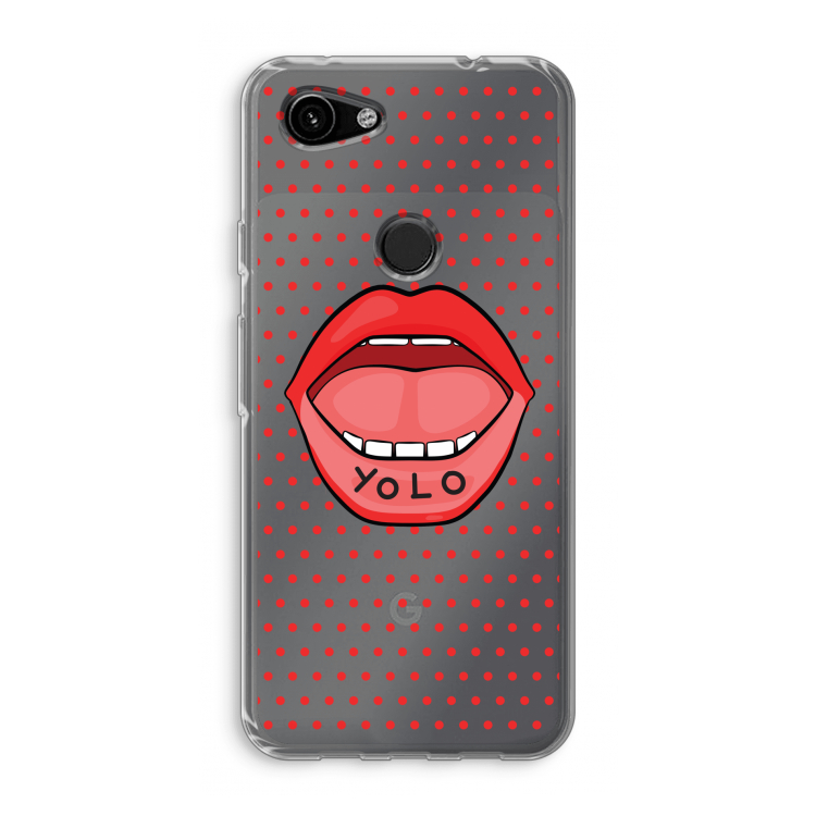 Yolo Denise: Google Pixel 3a Transparant Hoesje