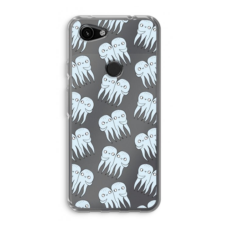Octopussen: Google Pixel 3a Transparant Hoesje