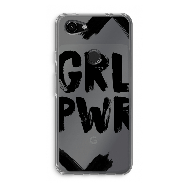 Girl Power #2: Google Pixel 3a Transparant Hoesje