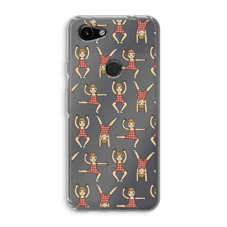 Gymboys: Google Pixel 3a Transparant Hoesje