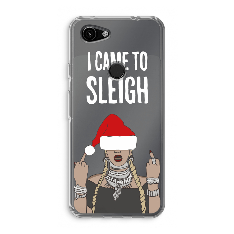 Came To Sleigh: Google Pixel 3a Transparant Hoesje