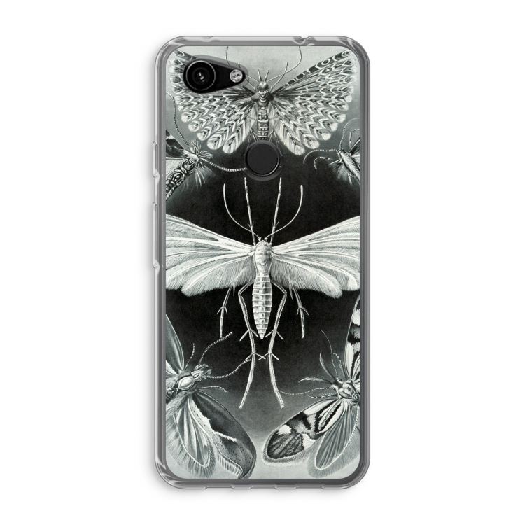 Haeckel Tineida: Google Pixel 3a Transparant Hoesje