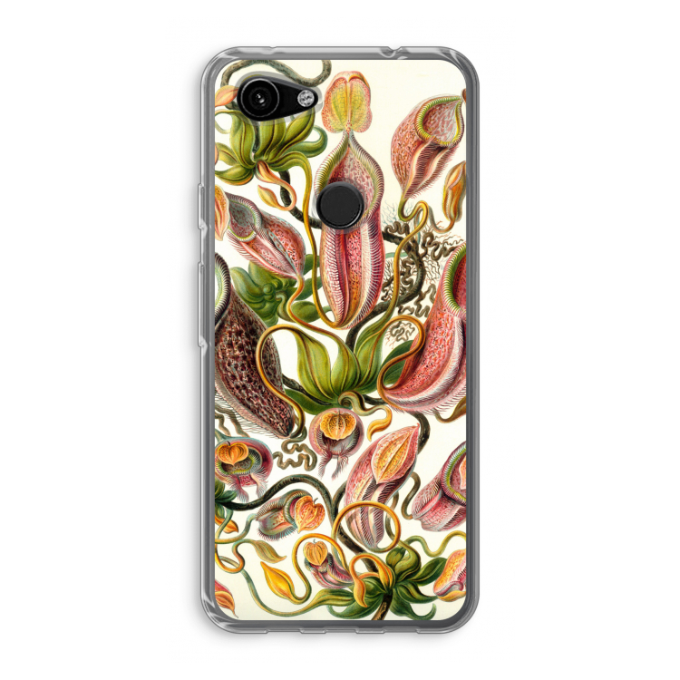 Haeckel Nepenthaceae: Google Pixel 3a Transparant Hoesje