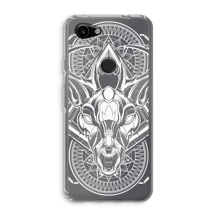 Oh Deer: Google Pixel 3a Transparant Hoesje