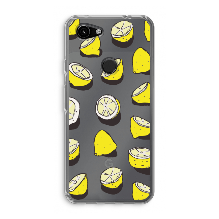 When Life Gives You Lemons...: Google Pixel 3a Transparant Hoesje
